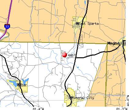 44671 Zip Code (Sandyville, Ohio) Profile - homes, apartments, schools ...