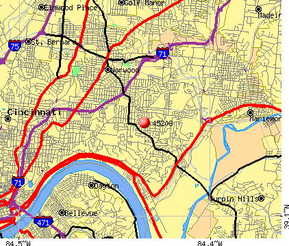 45208 Zip Code (Cincinnati, Ohio) Profile - homes, apartments, schools ...