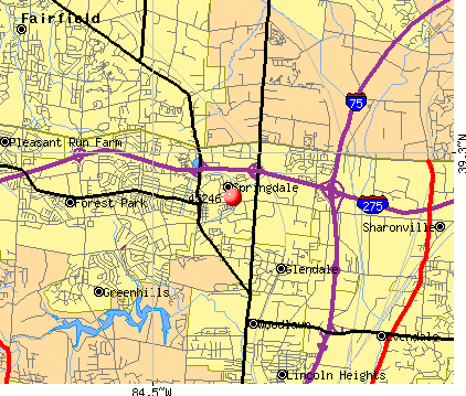 45246 Zip Code (Springdale, Ohio) Profile - homes, apartments, schools ...