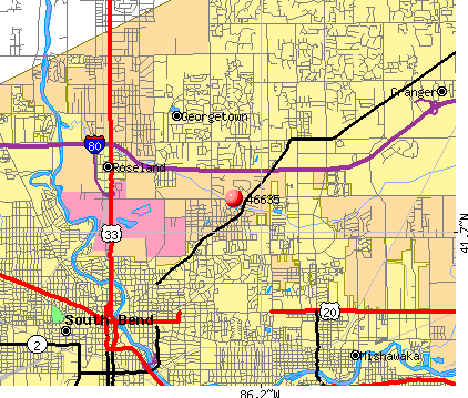 46635 Zip Code (Granger, Indiana) Profile - homes, apartments, schools ...