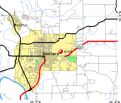 47421 Zip Code (Bedford, Indiana) Profile - homes, apartments, schools ...