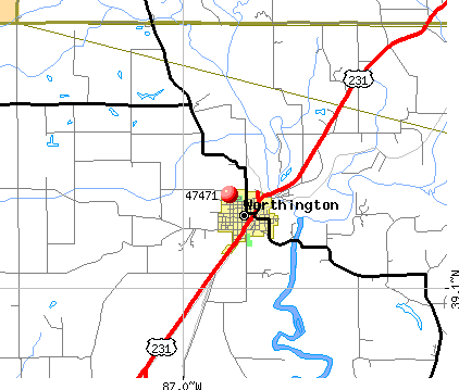 47471 Zip Code (Worthington, Indiana) Profile - homes, apartments ...