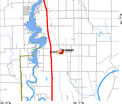 47997 Zip Code (Yeoman, Indiana) Profile - homes, apartments, schools ...