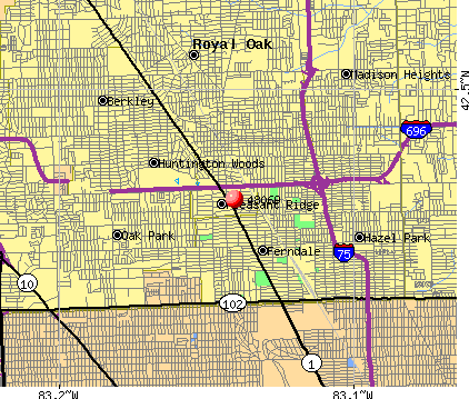 48069 Zip Code (Pleasant Ridge, Michigan) Profile - homes, apartments ...