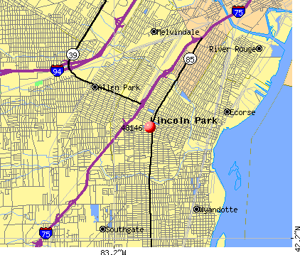 48146 Zip Code (Lincoln Park, Michigan) Profile - homes, apartments ...