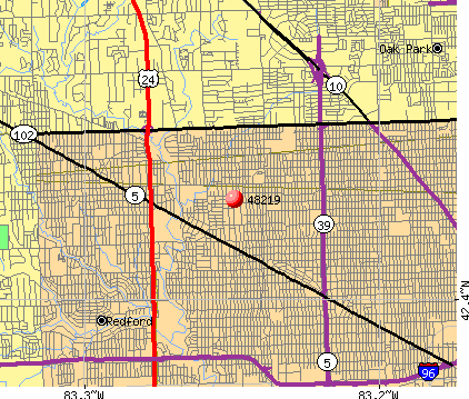 48219 Zip Code (Detroit, Michigan) Profile - homes, apartments, schools ...