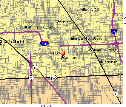 48237 Zip Code (Oak Park, Michigan) Profile - homes, apartments ...