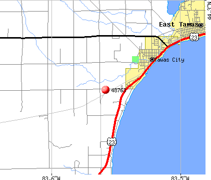 Tawas Mi Zip Code