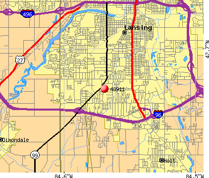 48911 Zip Code (Lansing, Michigan) Profile - homes, apartments, schools ...