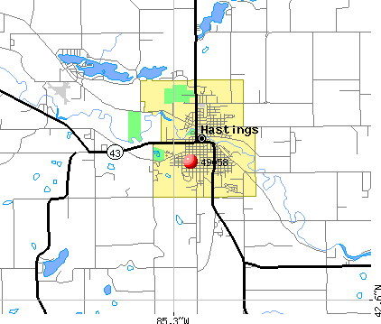 49058 Zip Code (Hastings, Michigan) Profile - homes, apartments ...