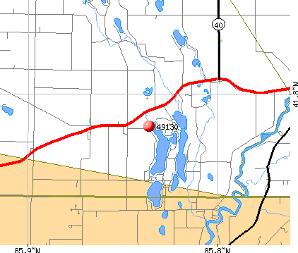49130 Zip Code (Michigan) Profile - homes, apartments, schools ...