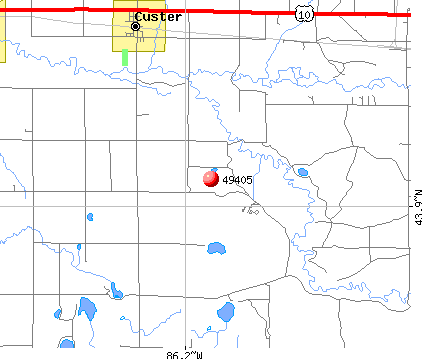 49405 Zip Code (Custer, Michigan) Profile - homes, apartments, schools ...