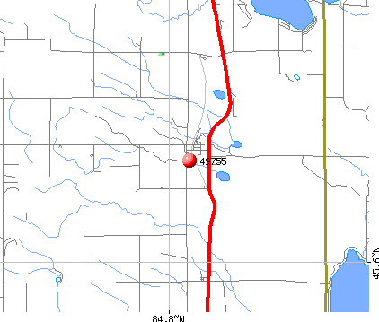 49755 Zip Code (Carp Lake, Michigan) Profile - homes, apartments ...