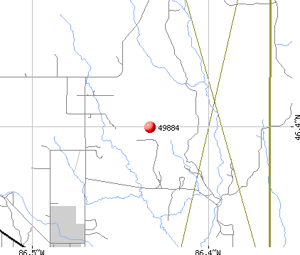 49884 Zip Code (Michigan) Profile - homes, apartments, schools ...