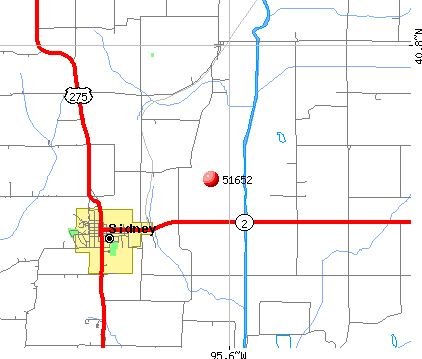 51652 Zip Code (Sidney, Iowa) Profile - homes, apartments, schools ...