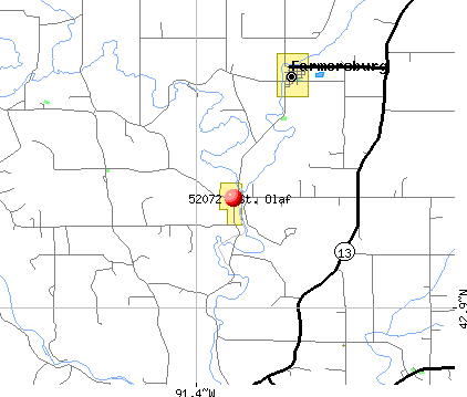 52072 Zip Code (St. Olaf, Iowa) Profile - homes, apartments, schools ...