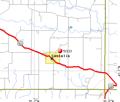 52133 Zip Code (Castalia, Iowa) Profile - homes, apartments, schools ...