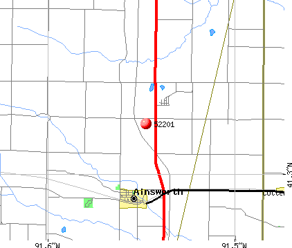 52201 Zip Code (Ainsworth, Iowa) Profile - homes, apartments, schools ...