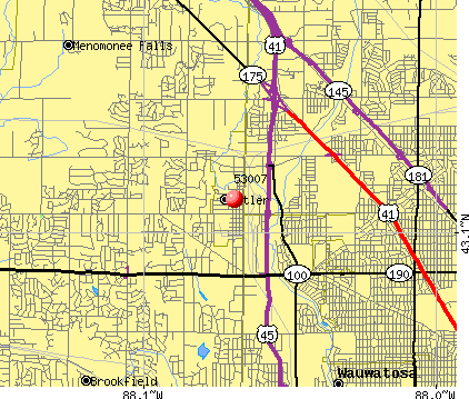 53007 Zip Code (Butler, Wisconsin) Profile - homes, apartments, schools ...