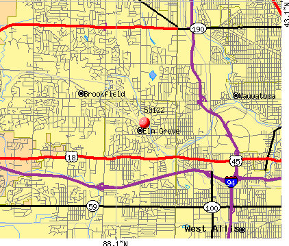 53122 Zip Code (Elm Grove, Wisconsin) Profile - homes, apartments ...