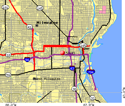 Milwaukee Wisconsin Zip Code Map ~ news word