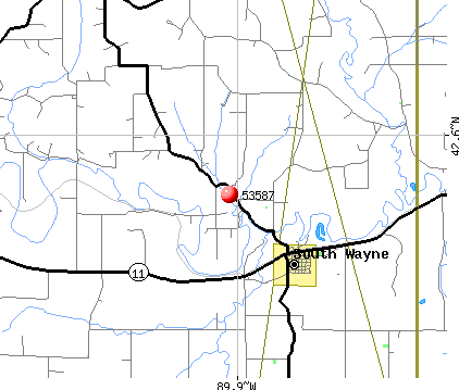 53587 Zip Code (South Wayne, Wisconsin) Profile - homes, apartments ...