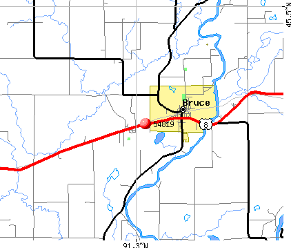 54819 Zip Code (Bruce, Wisconsin) Profile - homes, apartments, schools ...