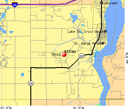 55001 Zip Code (Afton, Minnesota) Profile - homes, apartments, schools ...