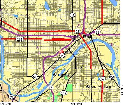 55102 Zip Code (St. Paul, Minnesota) Profile - homes, apartments ...