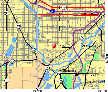 Saint Paul, Minnesota ZIP Code - United States