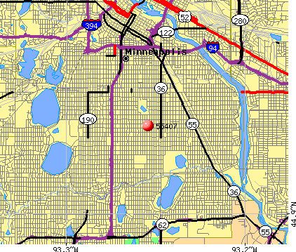 55407 Zip Code (Minneapolis, Minnesota) Profile - homes, apartments ...