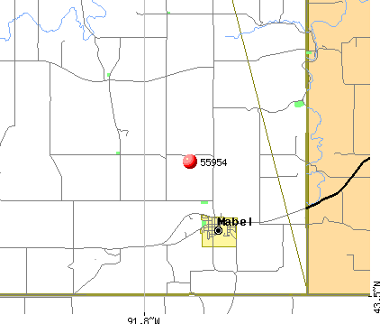 55954 Zip Code (Mabel, Minnesota) Profile - homes, apartments, schools ...