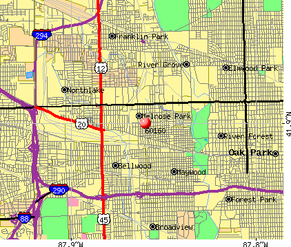 60160 Zip Code (Melrose Park, Illinois) Profile - homes, apartments ...