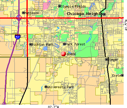 60466 Zip Code (Park Forest, Illinois) Profile - homes, apartments ...