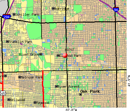 60707 Zip Code (Elmwood Park, Illinois) Profile - homes, apartments ...