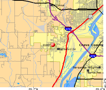 61607 Zip Code (Bartonville, Illinois) Profile - homes, apartments ...