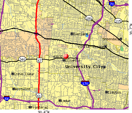 63132 Zip Code (Olivette, Missouri) Profile - homes, apartments ...