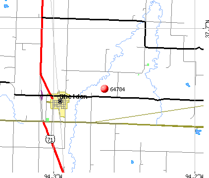 64784 Zip Code (Sheldon, Missouri) Profile - homes, apartments, schools ...