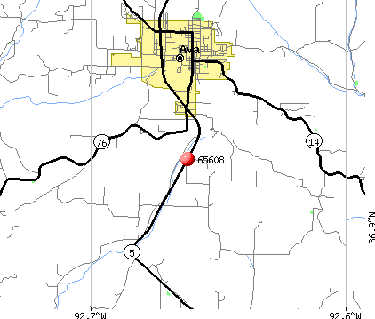 65608 Zip Code (Ava, Missouri) Profile - homes, apartments, schools ...