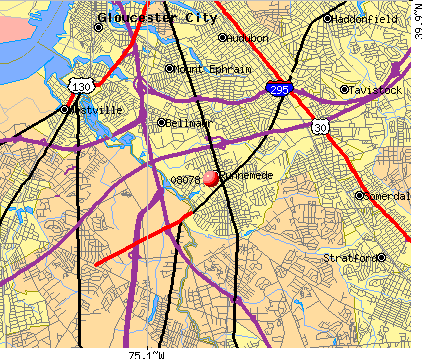 08078 Zip Code (Runnemede, New Jersey) Profile - homes, apartments ...