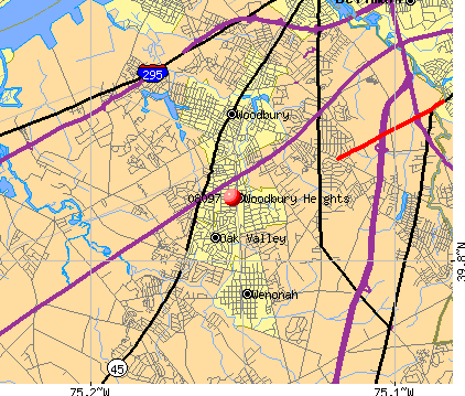 08097 Zip Code (Woodbury Heights, New Jersey) Profile - homes ...