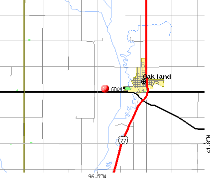 68045 Zip Code (Oakland, Nebraska) Profile - homes, apartments, schools ...