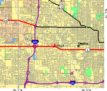 Zip Code Map Omaha Area - Map of world