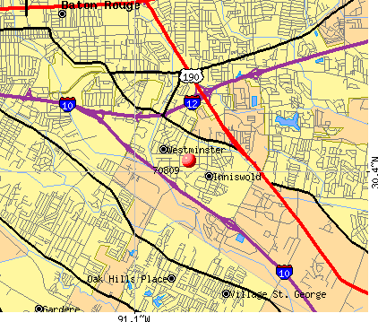 70809 Zip Code (Baton Rouge, Louisiana) Profile - homes, apartments ...