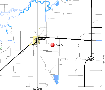 72435 Zip Code (Knobel, Arkansas) Profile - homes, apartments, schools ...