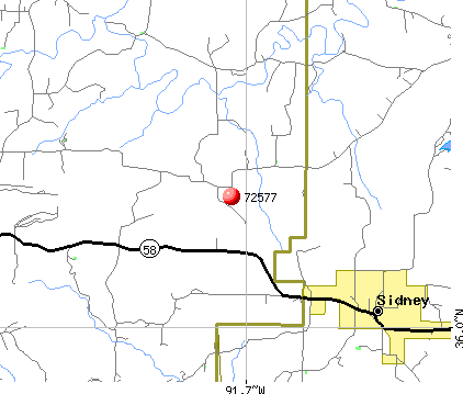 72577 Zip Code (Sidney, Arkansas) Profile - homes, apartments, schools ...