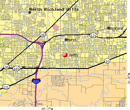 76053 Zip Code (Hurst, Texas) Profile - homes, apartments, schools ...