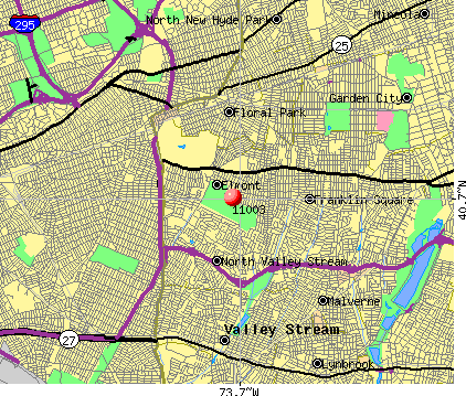 Elmont New York Map