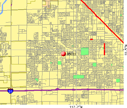 85033 Zip Code (Phoenix, Arizona) Profile - homes, apartments, schools ...