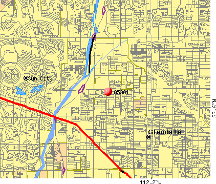 Peoria Zip Code Map